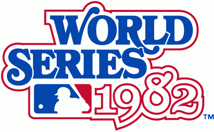 MLB World Series 1982 Primary Logo iron on transfers for clothing